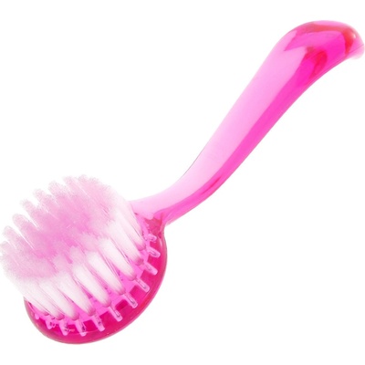 BIO-nails Kartáček na nehty kulatý růžová