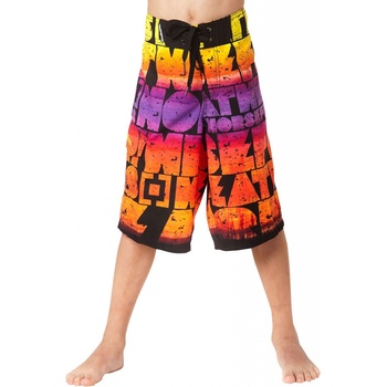 Horsefeathers swell kids boardshorts black