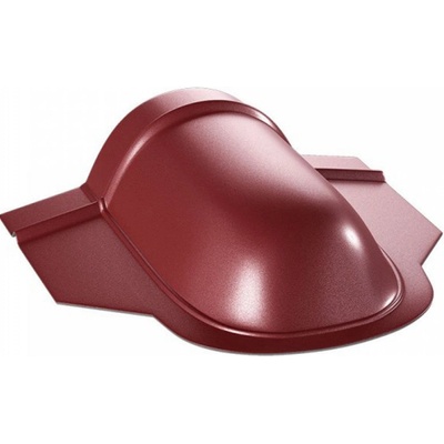 Bilka hrebenový uzáver 0,45 mm tehlovo červená