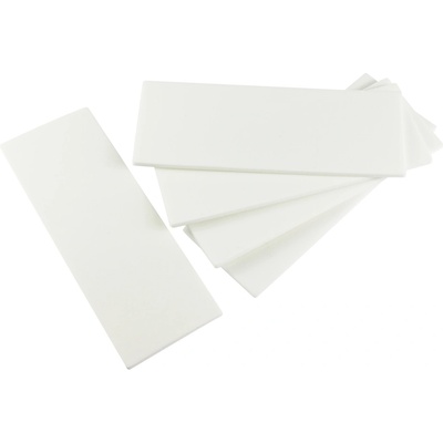 SNB Еднократна лента за блок с грубост 3000 бяла, пакет 5 бр, fib334 (fib334)