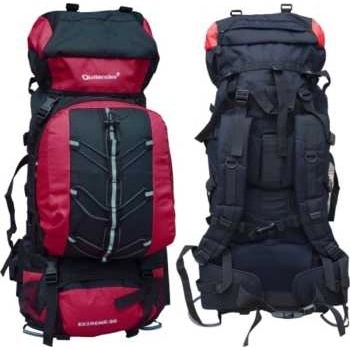 Туристическа раница Outlander 80L 2 в 1 Червена