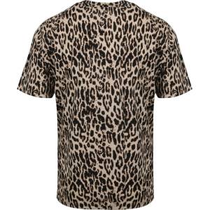 Miso Тениска Miso Women's Leopard All Over Print Regular Fit T-Shirt - Leopard