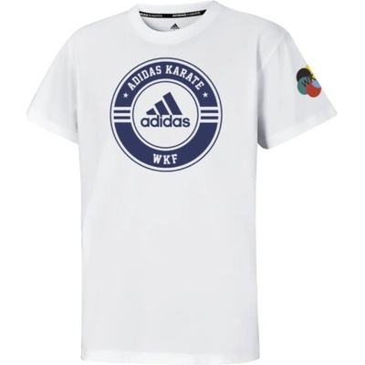 Adidas WKF tričko biela
