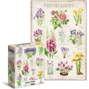 dodo - Puzzle Botany: Garden flowers - 400 piese