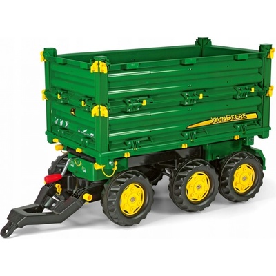 Rolly Toys Przyczepa Wywrotka Rolly Multi John Deere 3 osiowa