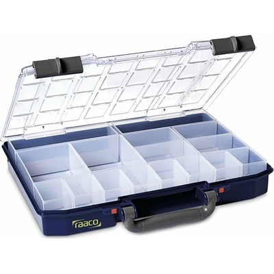Raaco CarryLite 55 4x8-16 Kufřík na součástky 278 x 337 x 57 mm 16 přihrádek 143615