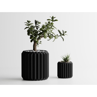 Кашпа Florida черен мат