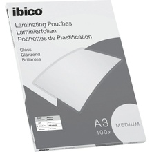 Laminovací fólie IBICO A/3 303 × 426 mm, 100 mikronů, lesklá, 100 kusů v roli, 627312