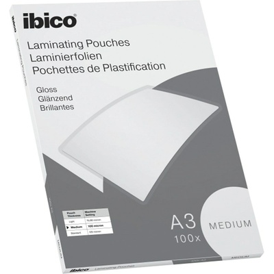 Laminovací fólie IBICO A/3 303 × 426 mm, 100 mikronů, lesklá, 100 kusů v roli, 627312 – Hledejceny.cz