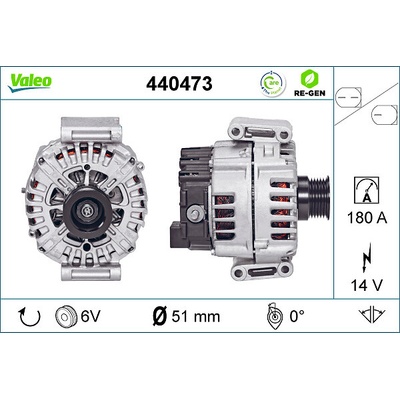 VALEO Alternátor 440473