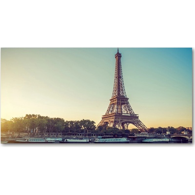 Foto-obraz fotografie na skle Eiffelova veža Paríž 100x50 cm