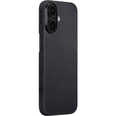 PITAKA Magsafe Калъф за iPhone 17, Pitaka Edge Black-Gray Case, Черен (KI1701)