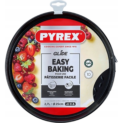 PYREX Plechová forma na pečení forma na dort GLIDE 25 cm 25x7 cm