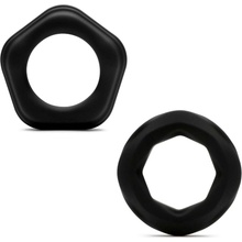 So Divine Klasické silikónové krúžky na penis - 2 balenia