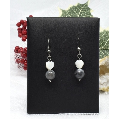 Mijabijoux náušnice z labradoritu II MB00404