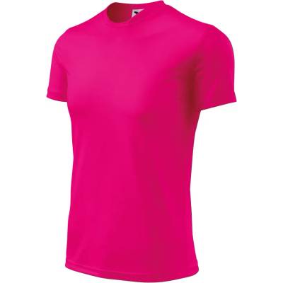 Malfini Premium Детска тениска Fantasy розово неон (14789)