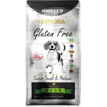 Biofeed Euphoria Gluten Free s jehněčím Puppy Medium 12 kg