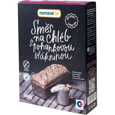 Nominal zmes na chlieb s pohánkovou vlákninou 0,5 kg