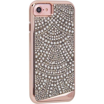 Case-Mate Brilliance Case - кейс с висока защита и кристали за iPhone 8, iPhone 7, iPhone 6S, iPhone 6 (златист)