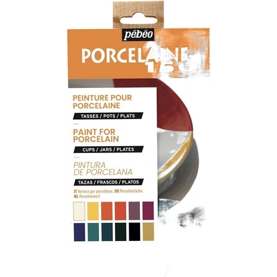 Pébéo Porcelaine 150 Боя за порцелан Exploration Set 12 x 20 ml (757471)