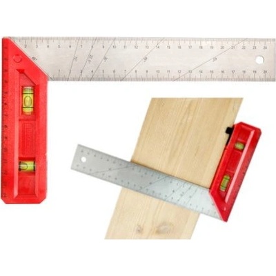 Kraft & Dele KD10725 Uholník s vodováhou 200-603 mm