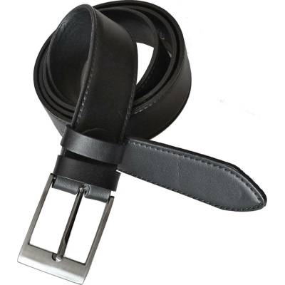 Belts 35-020-5-60 pánský kožený pásek černý