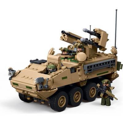 Sluban B1611 Obrněný transportér M1126 Stryker 4 v 1 1:35 – Hledejceny.cz