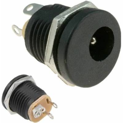 DC zdierka 2.1/5.5mm plast, panelová