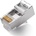 V-Store RJ45 Cat5e конектор за LAN кабел, екраниран (RJ45 Cat.5e букса за LAN кабел)