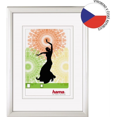 Hama rámeček plastový MADRID, bílý, 20x30cm – Zbozi.Blesk.cz