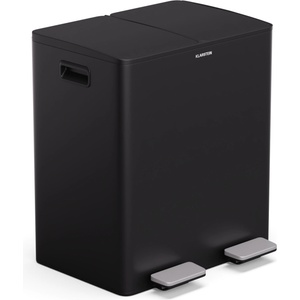Klarstein EcoVista, кошче за отпадъци с компостер, 40 л + 3 л/кошче + компостер, Soft-Close (KG28-40L-sch) (KG28-40L-sch) - klarstein