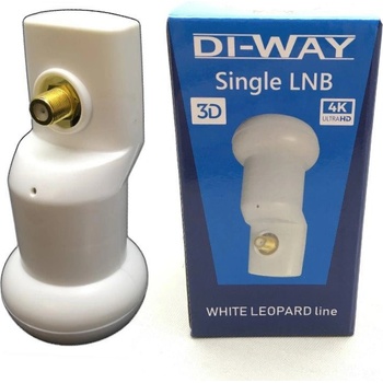 DI-WAY White Leopard line LNB SINGLE 0,1 dB