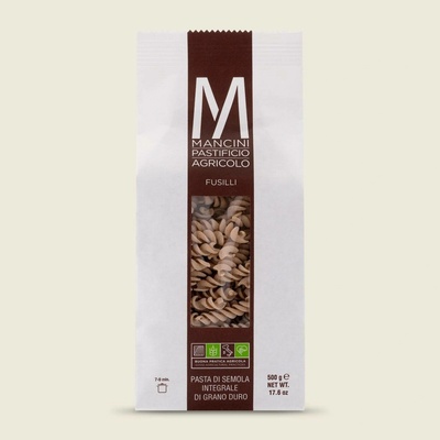 Pasta Mancini Fusilli celozrnné 500 g