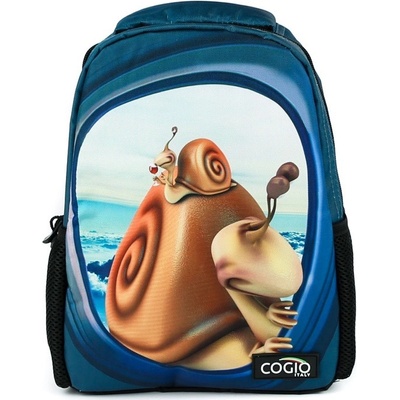 Cogio Kids Italy taška Slimáčik modro-biela