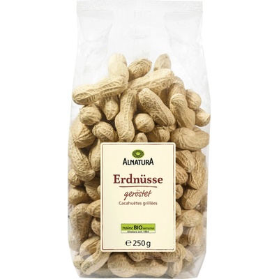 Alnatura Bio arašídy pražené neloupané 250 g