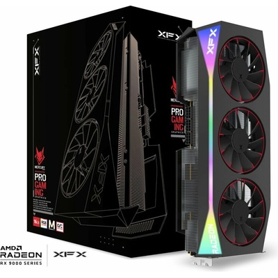 XFX Radeon RX 9070 XT Mercury Magnetic OC 16GB GDDR6 RX-97TMARGB9