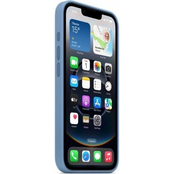 Apple iPhone 16e Silicone case winter blue (MD3Q4ZM/A)