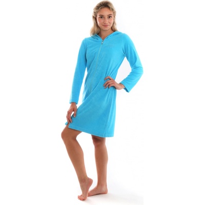 Vestis dámský župan Bari 3864 6335 blue atoll