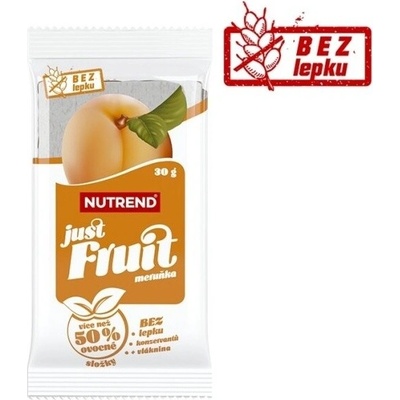 Tyčinka Nutrend JUST FRUIT marhuľa 30g