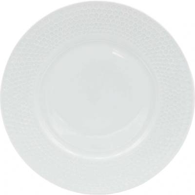 BANQUET talíř mělký 28,5cm HONEYCOMB porcelánový BÍ