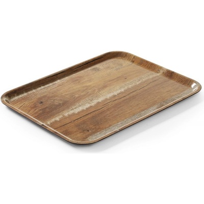 Cambro Servírovací tác Capri hnědý dub Dřevo 330x430xHmm