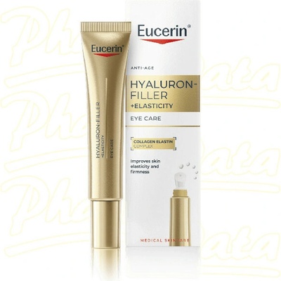 EUCERIN Hyaluron-Filler + Elasticity Oční krém 15 ml – Hledejceny.cz
