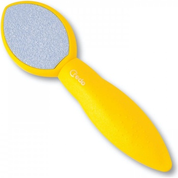 CREDO Keramický pilník na kožu Duo ceramic rasp POP ART Žltý