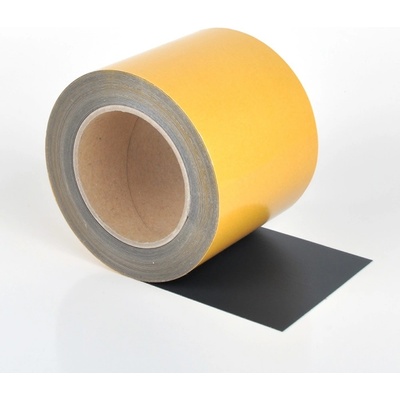 Univerzální podlahová páska WT-5125 – PVC, černá, 100 mm × 10 m