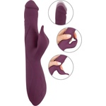 Javida 3 Function Rabbit Vibrator Thrusting, Rotating & Vibrating Purple