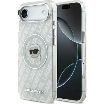KARL LAGERFELD IML Karl Head Logo MagSafe Air Case за iPhone - сив (3666339499860)