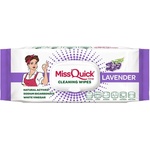 Miss Quickline Универсални почистващи влажни кърпи 80 бр. лавандула (8015)