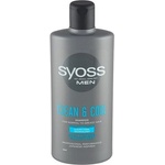 Syoss men clean & cool шампоан за нормална до мазна коса 440 мл