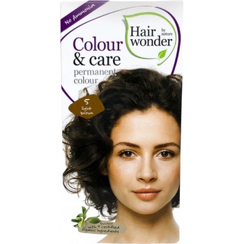 Hairwonder BIO přírodní dlouhotrvající barva světlá hnědá 5