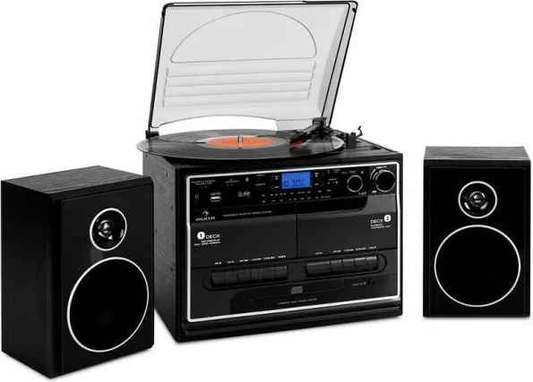 Auna Stereo 388-BT HiFi CD Bluetooth USB SD MG-TC-388 BT black